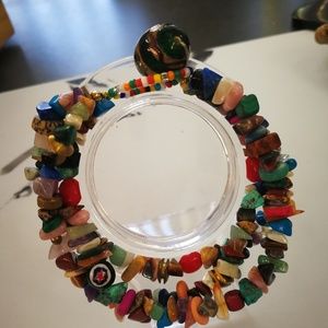A multi-stone bracelet
